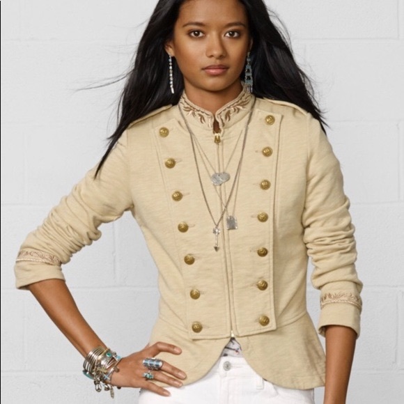 Denim & Supply Ralph Lauren Jackets & Blazers - EUC camel military jacket